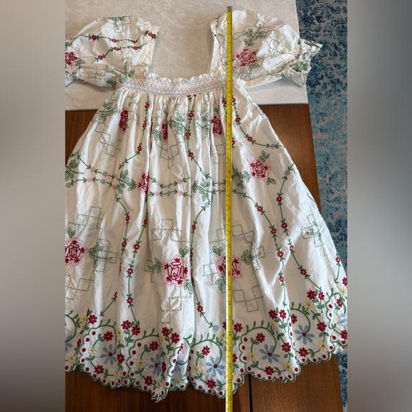 Damson Madder Embroidered Floral Dress - Picture 7 of 8